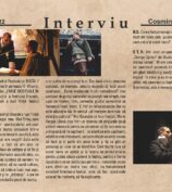 Interviu – Cosmin Teodor Pană – un actor contemporan cu idei, gânduri și planuri mari pentru a schimba concepția oamenilor privind teatrul românesc